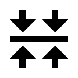 Align Vertically Icon