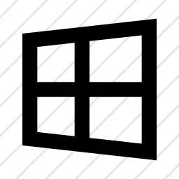 Windows Line Icon