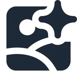 Ai Image Solid Icon