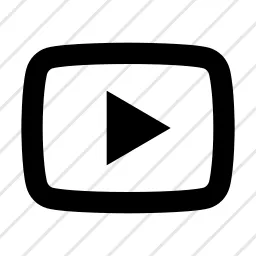 Youtube Line Icon