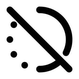 Time Duration Off Line Icon