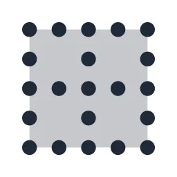 Border None Duotone Icon