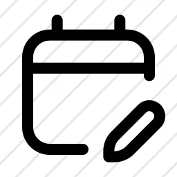 Calendar Edit Date Edit Icon
