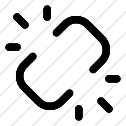Broken Chain Link 1 Unlink Icon
