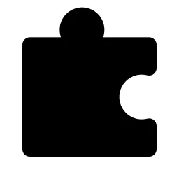 Puzzle 2 Fill Icon
