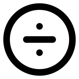 Divide Circle Icon
