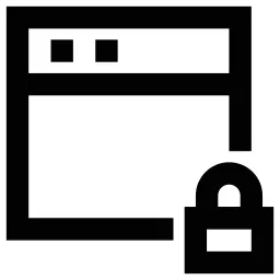 Window Padlock Icon