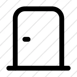 Door Login Logout Icon