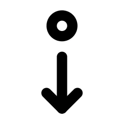 Arrow Move Down Line Icon