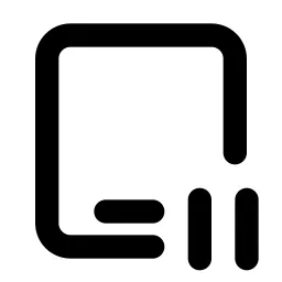 Device Ipad Pause Line Icon