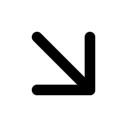 Arrow Down Right Icon