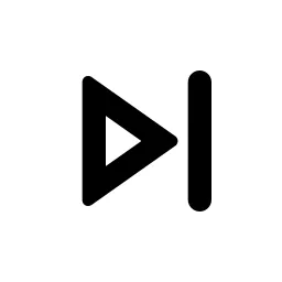 Skip Forward Mini Line Icon