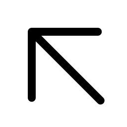 Arrow Up Left Icon