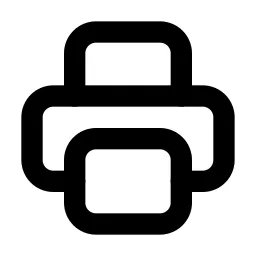Printer Line Icon