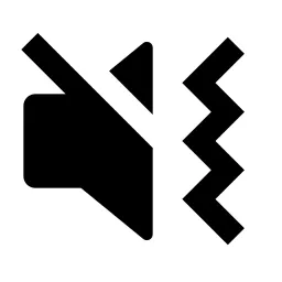 Volume Off Vibrate Fill Icon