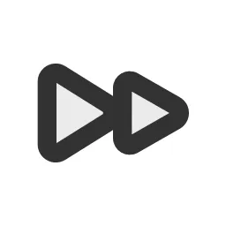 Fast Forward Duotone Icon