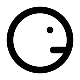 Mood Look Right Line Icon