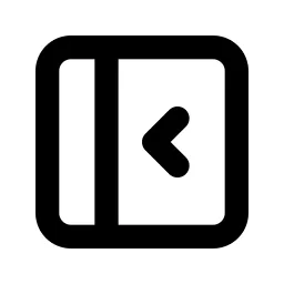 Layout Sidebar Left Collapse Line Icon