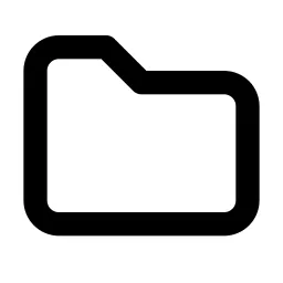 Folder Line Icon