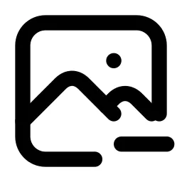 Photo Minus Line Icon