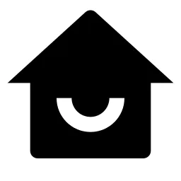 Home Smile Fill Icon