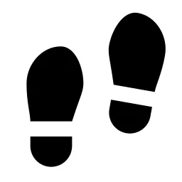 Footprint Fill Icon