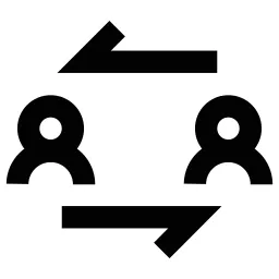 Users Arrows Icon
