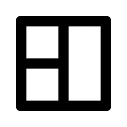 Layout 4 Line Icon