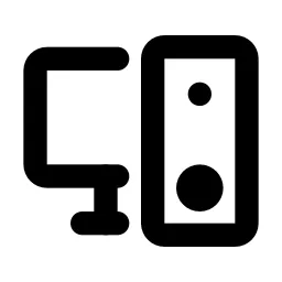 Devices 2 Line Icon