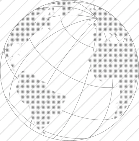 Globe Wireframe 09