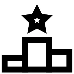 Winning Star Place Icon