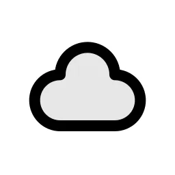 Cloud 1 Duo Icon