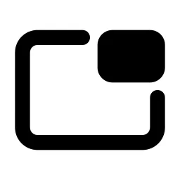 Picture In Picture Top Icon