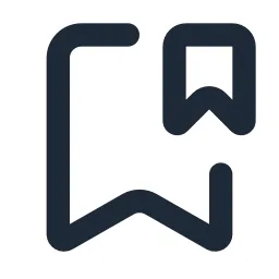 Bookmark Bookmark Line Icon