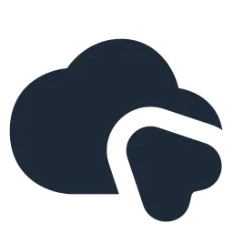 Cloud Cursor 2 Solid Icon