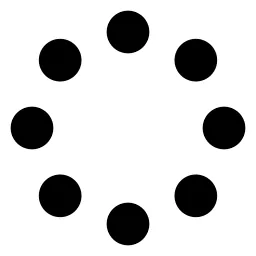 Svg Spinners 8 Dots Rotate Icon