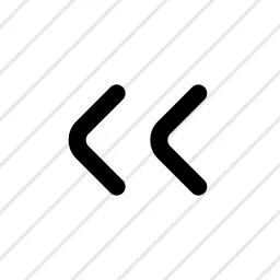 Chevron Double Left Icon