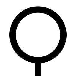 Map Pin 3 Line Icon