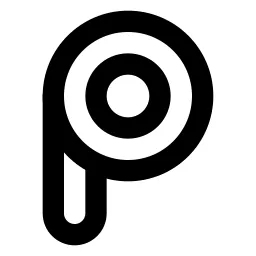 Brand Picsart Line Icon