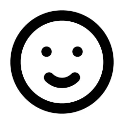 Mood Smile Line Icon