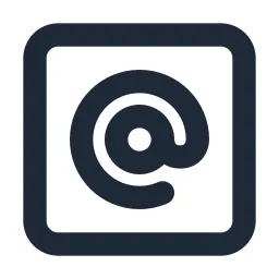 At Box Line Icon