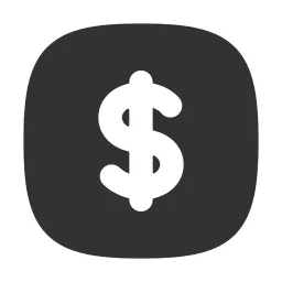 Dollar Square Fill Icon