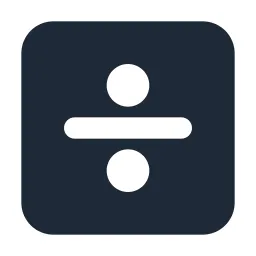 Divide Box Solid Icon