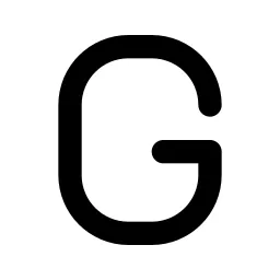 Letter G Line Icon