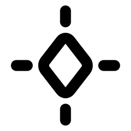 Keyframe Align Center Line Icon