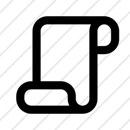 Script 2 Paper Page Contract File Icon