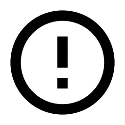 Error Warning Line Icon