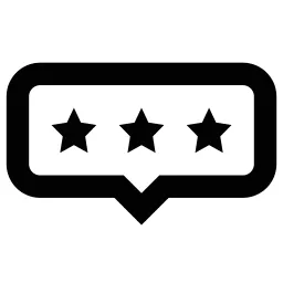 Star Comment Rating Icon