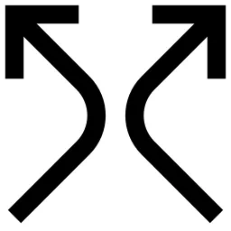Split Arrows Icon