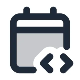 Calendar Code Icon